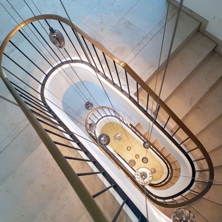 Pendelstruktur im Treppenauge